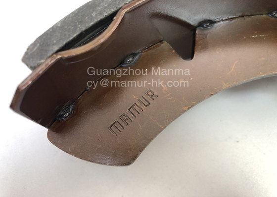 75mm Width Trailer Rear Brake Shoe For YUEJIN NJ3025 FOTON BJ1041 136-3501021A